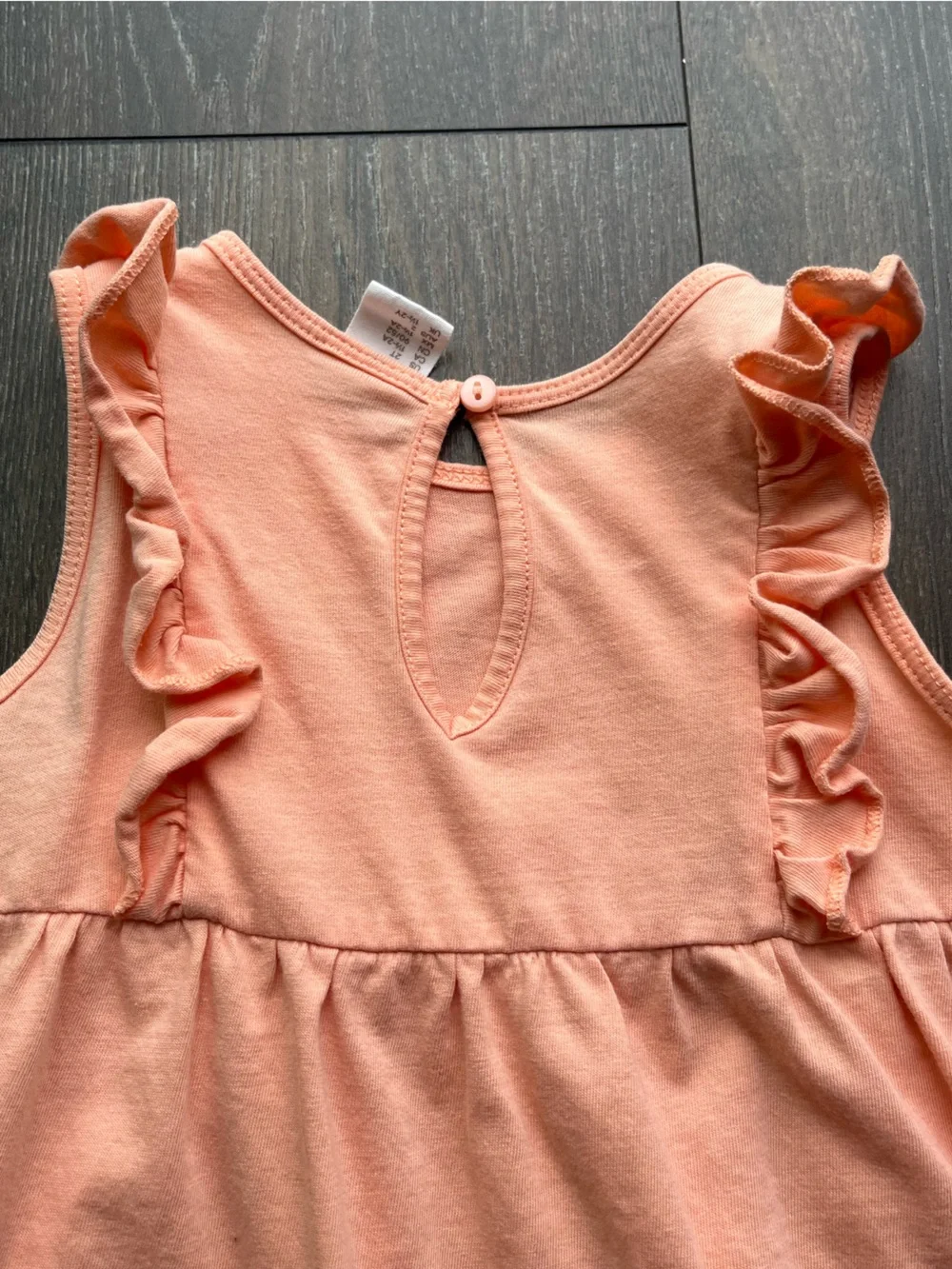 H&M Ruffle Eyelet Dress